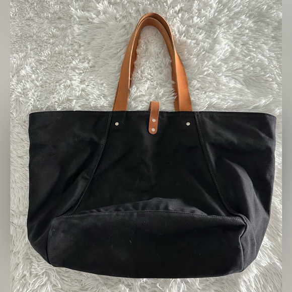 MAKR Farm Black Canvas Tote Bag‎ - Picture 3 of 9